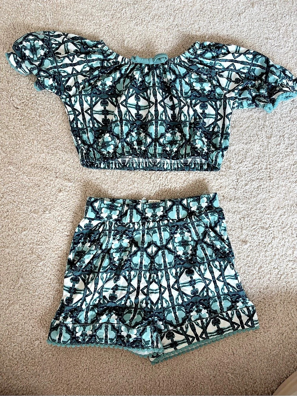 Kate Quinn Girls Floral Matching Set Size 3T